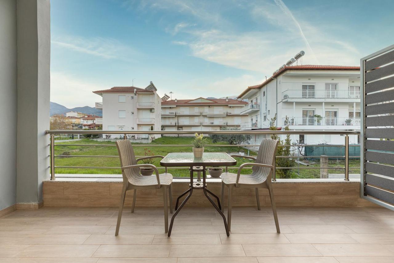 Sunshine Apartments Лептокария Экстерьер фото